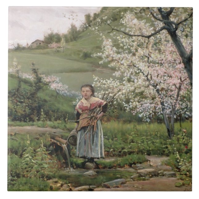 103-0066598/2 Frühling Fliese (Vorderseite)