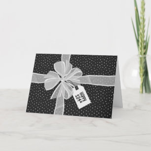 104. Geburtstagsgeschenk mit Bow Karte