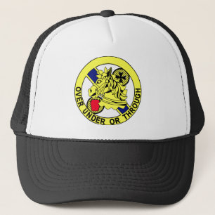 104th Kavallerie Regiment-Insignien Farbflecken Truckerkappe