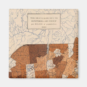 105 Diphtherie, Gruppe NY, NJ, New England Magnet