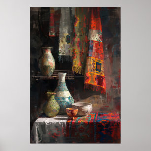1065 drei Vasen Poster