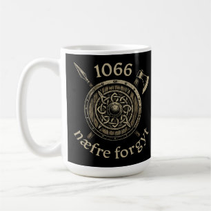 1066 Wikinger-Erbe Vergiss Nie Kaffeetasse