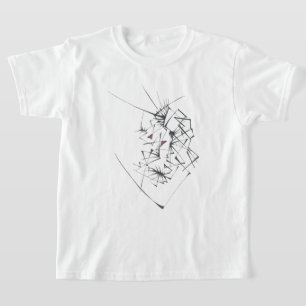 106 Farbige Abstrakte Stammes-Tattoo-Kunst T-Shirt