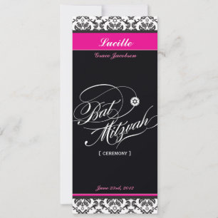 107 Jodene - BAT MITZVAH EINLADUNGEN :: Zeremonie 