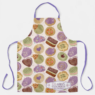 108 Asian Cookies Apron designed by Katherine Juli Schürze