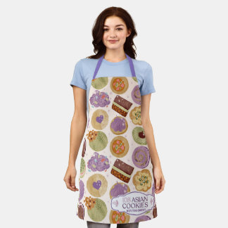 108 Asian Cookies Apron  Schürze