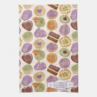 108 Asian Cookies Tea Towel Geschirrtuch