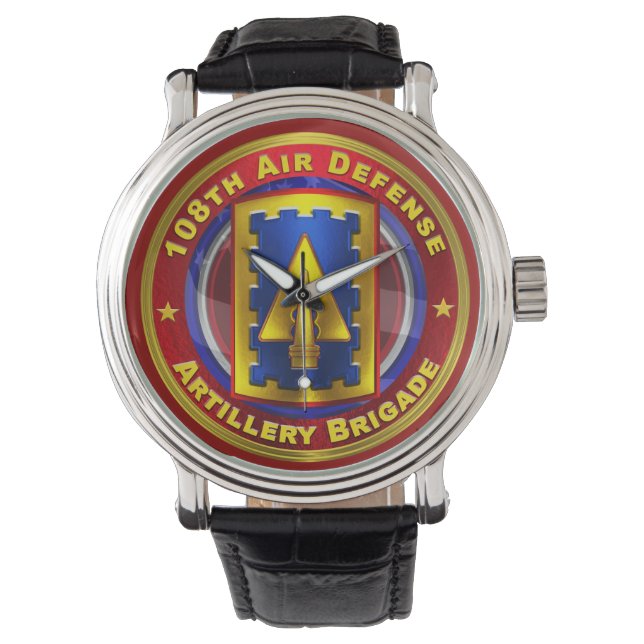 108. Luftwaffenartillerie-Brigade Armbanduhr (Vorderseite)