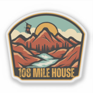 108 Mile House, British Columbia Aufkleber