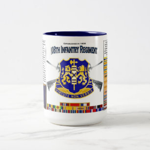 108e régiment d'infanterie 15 oz Mug