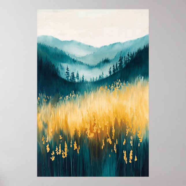 1091 Dreamy Serenity Poster (Vorne)