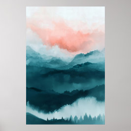 1092 Dreamy Serenity Poster
