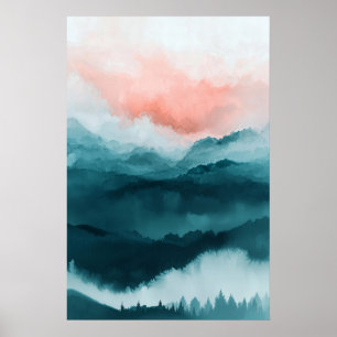1092 Dreamy Serenity Poster