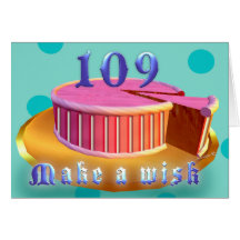 109 Cartes de voeux Anniversaire Pink Bandes de gâ