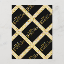 109 Geburtstag Postkarte