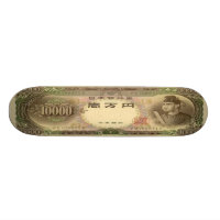 10.000 japanische Yen-Banknoten-Skateboard Pro
