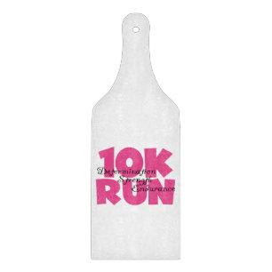 10.00 Uhr Laufen rosa Sportlauf Schneidebrett