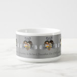 10.11.20,25 Foto zum Hochzeitstag Claddaugh Kleine Suppentasse<br><div class="desc">Macht das nicht einen kühnen und angenehmen Eindruck zu Ehren Ihres Hochzeitstages in einem silberfarbenen,  geklatschten Design,  um Ihr wunderschönes Foto Set? Und ich habe den Text aktiviert,  damit Sie genau schreiben können,  was Sie wollen!</div>