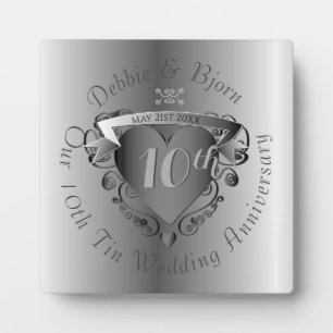10.11.20.25. Hochzeitliches Jubiläum Fotoplatte