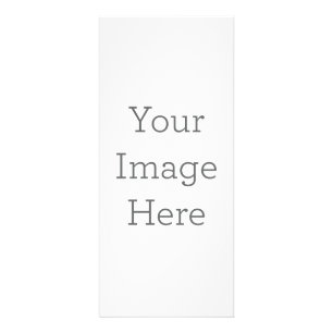 10,16cm x 22,86cm Werbekarte selbst gestalten