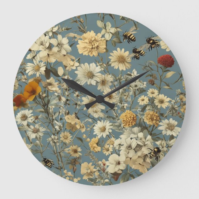 10,75" Runde Acrylwand-Uhr Große Wanduhr (Vorderseite)