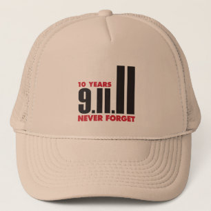 10 ans anniversaire casquette du 11 septembre