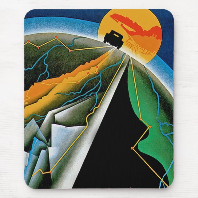 10. Automobile Kundgebung de Monte Carlo Mousepad (Vorne)
