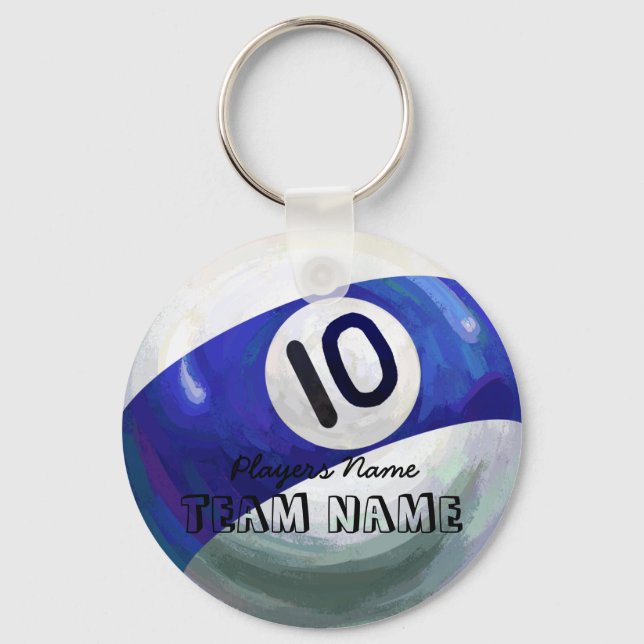 10 Ball Schlüsselanhänger (Vorderseite)