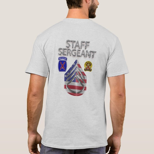 10. Bedienstete der Bergabteilung T-Shirt (Rückseite)