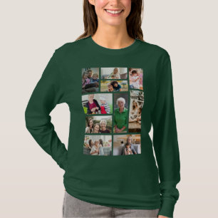 10 benutzerdefinierte FotoCollage T-Shirt