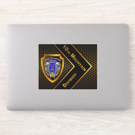 10. Bergabteilung Aufkleber