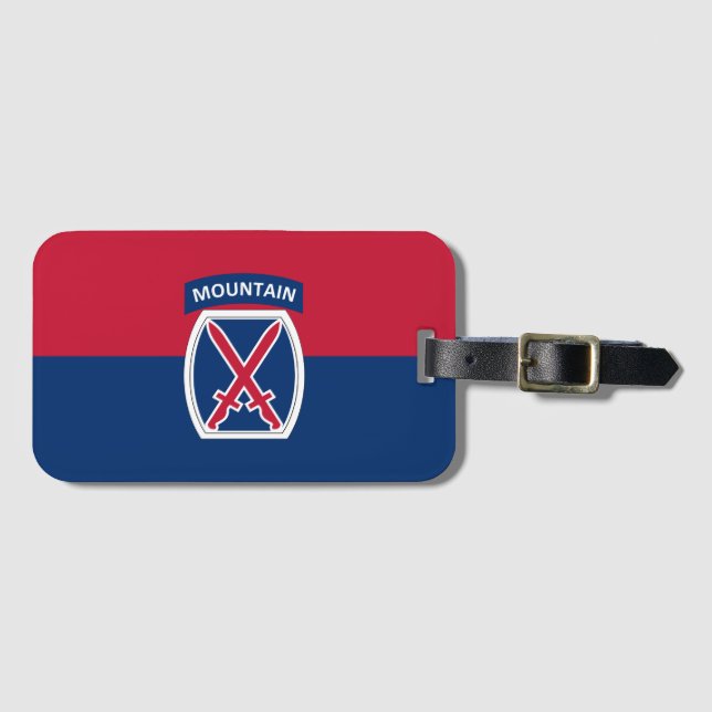 10. Bergabteilung Gepäckanhänger (Vorderseite (Horizontal))