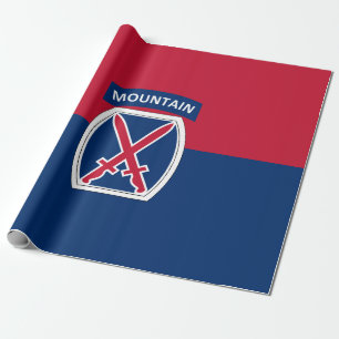 10. Bergabteilung Geschenkpapier