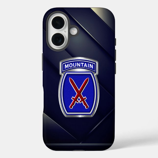 10. Bergabteilung iPhone 16 Hülle (Rückseite)