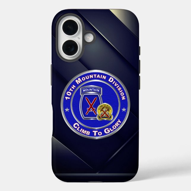10. Bergabteilung iPhone 16 Hülle (Rückseite)
