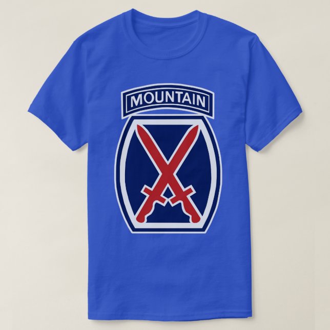 10. Bergabteilung T-Shirt (Design vorne)
