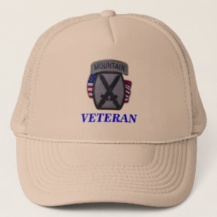 10. Bergabteilung Veterans vietnam iraq Hat Truckerkappe