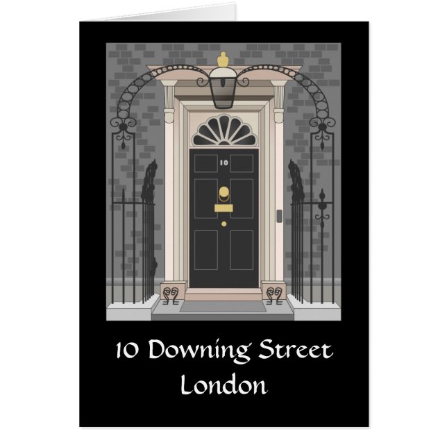 10 Downing Street, Londres (dessin) (Devant)