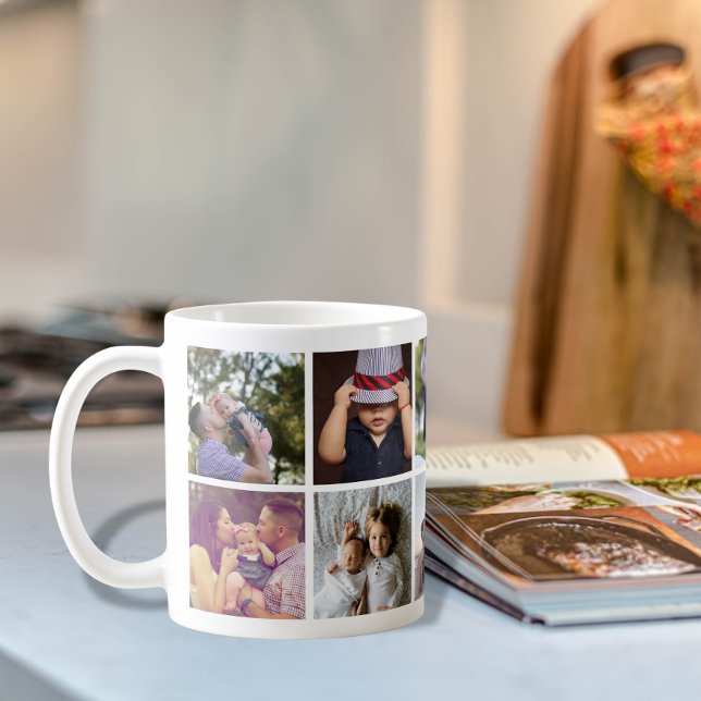 10 Foto Collage DIY Spaß Personalisiert Kaffeetasse (Von Creator hochgeladen)