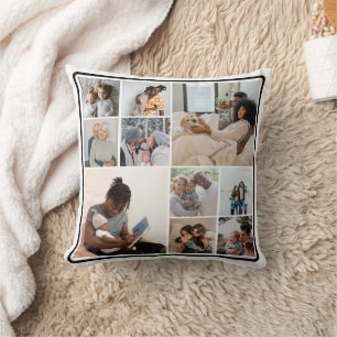 10 Foto-Collage personalisiert Kissen