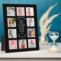 10 Fotos Graduate Black Baby to Grad Name Jahr Gra