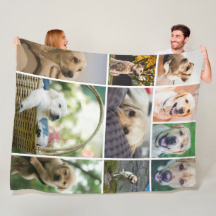 10 Fotosammlerfamilie Personalisiert Fleecedecke