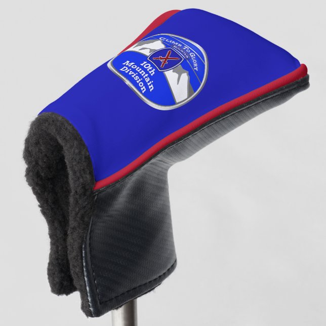 10. Gebirgsabteilung"Climb to Glory" Custom Golf Headcover (3/4 Vorderseite)