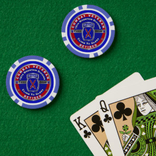 10. Gebirgsabteilung erschöpft Pokerchips