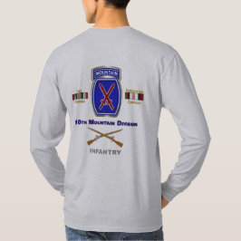 10. Gebirgsabteilung Irak & Afghanistan Veteran T-Shirt