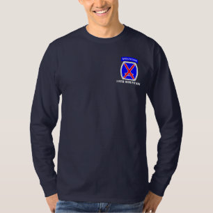 10. Gebirgsabteilungs-lange Hülse T-Shirt