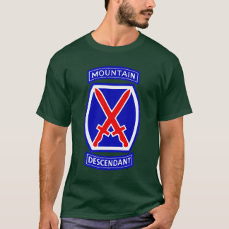 10. Gebirgsabteilungs-Nachkomme - T - Shirt