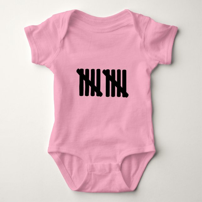 10. Geburtstag Baby Strampler (Vorderseite)