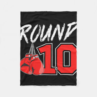10. Geburtstag Boxen Junge 10 Jahre alter Boxer Bd Fleecedecke