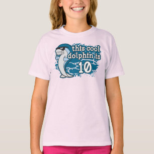 10. Geburtstag Dieses Coole Delphin ist zehn T-Shirt